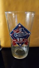 Somerset Patriots 2012 SGA 15th Anniversary Beer Pint Glass, Independent League