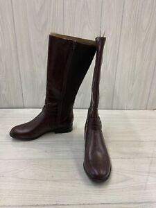 LifeStride X-Anita Knee High Boots, Women's Size 9 W, Brown NEW MSRP $109.94