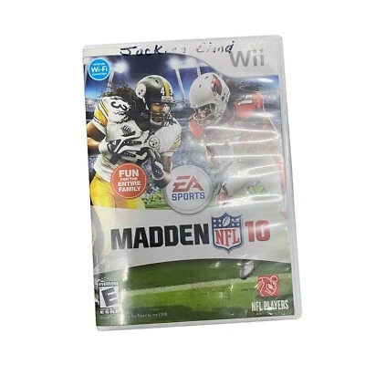 Madden NFL 10 Nintendo Wii Video Game Electronic Arts - Complete w/ Manual CIB - Image 1 of 2