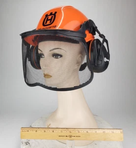 Husqvarna OEM Arborist Forestry Helmet EN 397 Size 54-61 Orange Chainsaw Tree - Picture 1 of 15