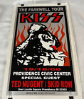 KISS Farewell Tour Concert Venue Poster 19/18/2000 EOTR Program Nugent Skid Row