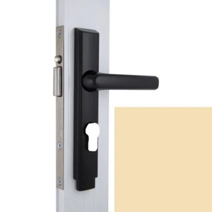 AUSTRAL Elegance Push 2 Go Security Screen Door Lock, PRIMROSE, ELP2GPRGL - Picture 1 of 3