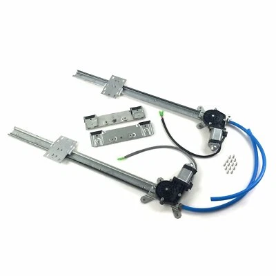 Flat Glass Power Window Conversion  28 1928 Model A Victoria - Slantback rat - Image 1 of 3