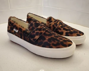 Vans Style 53 DX Calf Hair Animal Snow White Woman's size 7 Luxury Loafer - Picture 1 of 14