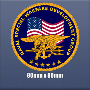 SEAL Team Six - Logo Seal Vinyl sticker badge patch usa special force 80mm S209