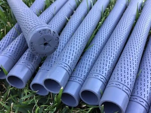 Set Of 13 Star Sidewinder Standard Gray Golf Grips  AND FREE Grip Kit Set - Picture 1 of 4