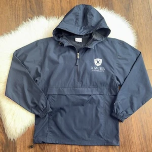 Champion Damen XS XAVIER UNIVERSITY marineblau leichte Windschutzjacke - Bild 1 von 13