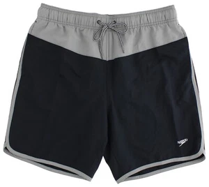 Speedo Men's Swim Trunks 8784205 18 inch Colorblock Volley Board Shorts - Picture 1 of 9