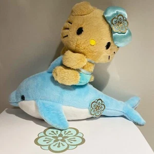 Muñeca de peluche de delfín Hello Kitty Signature by The Kahala Hotel Resort nueva - Imagen 1 de 2