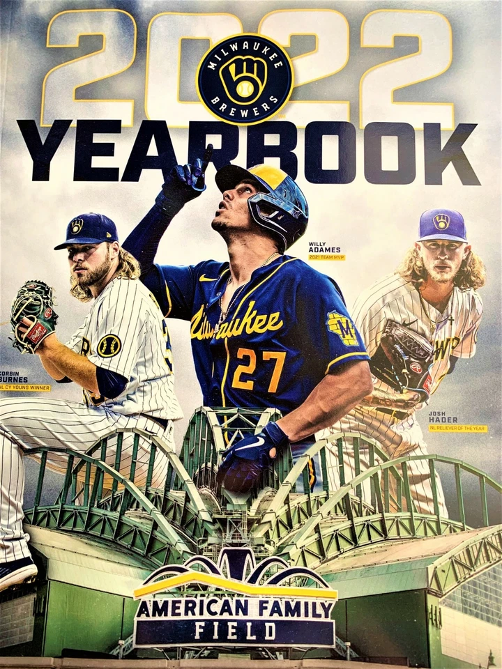 2022 MILWAUKEE BREWERS YEARBOOK MLB PROGRAM WORLD SERIES ? 152 PAGES SHIPS NOW - Image 1 of 1