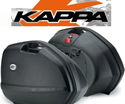Kappa K33N Coppia Valige Laterali Rigide 33 Lt. Cadauna - Imagen 1 de 4
