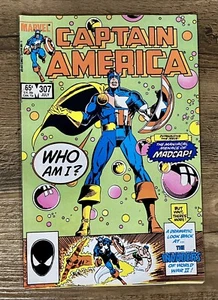 Captain America 307 Newsstand Variant 1st Madcap VF+ Marvel Comics 1985 - Picture 1 of 6