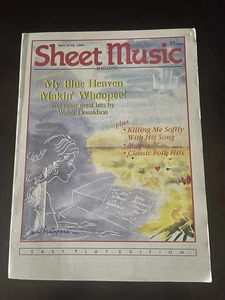1990 May/June Sheet Music Magazine My Blue Heaven Makin' Whoopee! Collectible - Picture 1 of 9