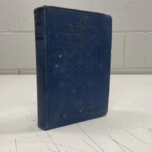 ORIGINAL VINTAGE RETRO HARD ILLUSTRATED BOOK Treasure Chest Island Westerman - Picture 1 of 8