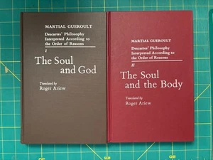 Martial Gueroult / Descartes Philosophy Vol. I & II / Soul God Body UMN Press HC - Picture 1 of 1