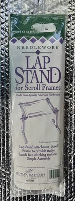 Homecrafters Needlework Lap Stand For Scroll Frames Item # H400 - Image 1 of 2