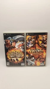 Untold Legends: The Warriors Code & Brotherhood Of The Blade - Sony PSP - Imagen 1 de 3