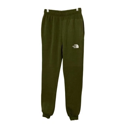 Pantalones deportivos The North Face para mujer pequeños verdes de lana con líneas para correr fitness Foto 1 de 4