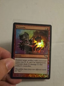 Magic the Gathering DETONATE #88/306 Mirrodin Uncommon Red Foil 2003 NM - Picture 1 of 3
