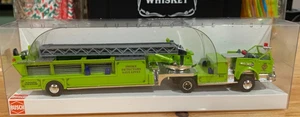 Seltener Busch HO 1/87 LaFrance grün Haken & Leiter Feuerwehr LKW #7 #46013 Neu in OVP - Bild 1 von 5