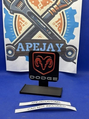 custom DODGE stand 1/64 diecast display Hot wheels Hw Matchbox m2 - Image 1 of 4