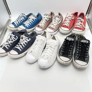 Converse Chuck Taylor All Star Zapatos Parte Superior Baja M10 W12 Lote de 6 - Imagen 1 de 15