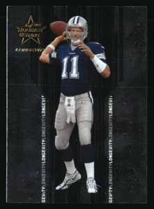 Drew Bledsoe 2005 Leaf Rookies & Stars Longevity #24 FOOTBALL Card - Picture 1 of 2