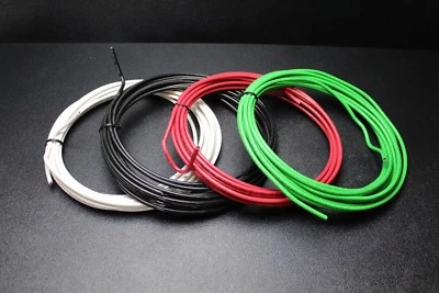 CABLE DE COBRE CALIBRE 8 THHN TRENZADO PICK 2 COLORES 100 FT CADA UNO THWN 600V AWG Foto 1 de 4