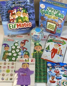 Lot Of Elf On The Shelf & Elf Mates Book Figure Toys Game Stocking Stuffers - Picture 1 of 13