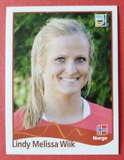 Panini Sticker 307 Lindy Melissa Wiik Norway FIFA Women's World Cup 2011 Germany