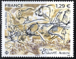 2024 France Chauvet Cave Painting MNH - Picture 1 of 1