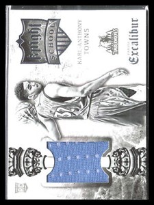 Karl-Anthony Towns 2015 Panini Excalibur #9 Rookie RC   Minnesota Timberwolves