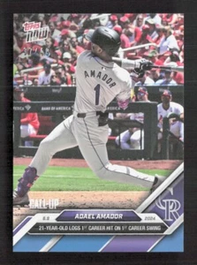 Adael Amador 2024 TOPPS NOW 282 BLUE Parallel /49 - Picture 1 of 2