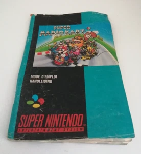 Super Nintendo SNES FAH NOTICE Super Mario Kart - Imagen 1 de 5