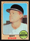 Rusty Staub 1968 Topps #300 Houston Astros Vg Su