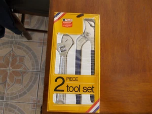 Fuller 2pc Tool set Vintage gift set adjustable wrench and pliers set NOS Tools - Picture 1 of 2