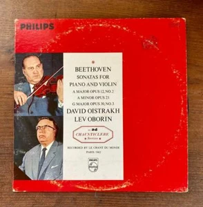 Beethoven Sonatas for Piano and Violin Oistrakh Philips PHS 900 033 Stereo VG+. - Picture 1 of 1