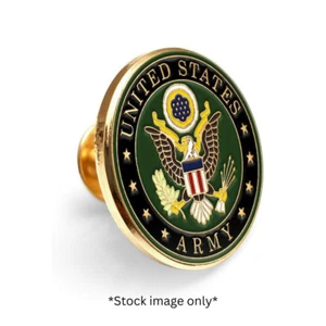 Prendedor de solapa del ejército de los Estados Unidos prendedor de sombrero prendedor de veterano producto con licencia oficial de los Estados Unidos - Imagen 1 de 7
