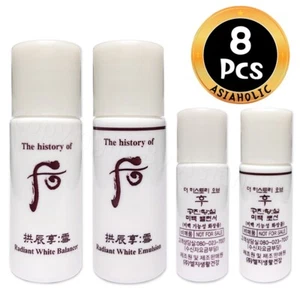 The history of Whoo Seol Radiant White Balancer (4pcs) + Emulsion (4pcs) 8pcs - Picture 1 of 12