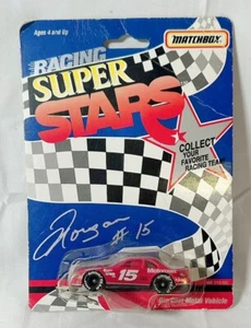 Vintage 1991 Matchbox Racing Super Stars 15 Morgan Shepard Car NEW SIGNED - Picture 1 of 3