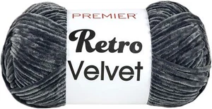 Premier Retro Velvet Yarn-Steel - Picture 1 of 1