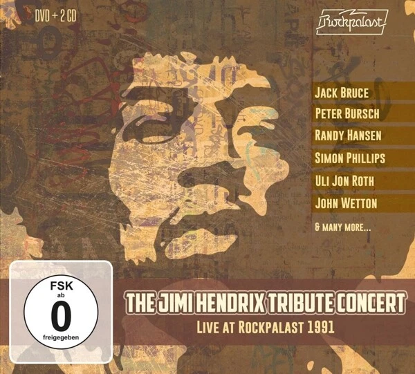 ROCKPALAST - THE JIMI HENDRIX TRIBUTE CONCERT-LIVE AT ROCKPAL  2 CD+DVD NEU - Bild 1 von 1