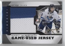 2012-13 ITG Heroes and Prospects Game-Used 1/1 Anthony DeLuca #M-09 2a8