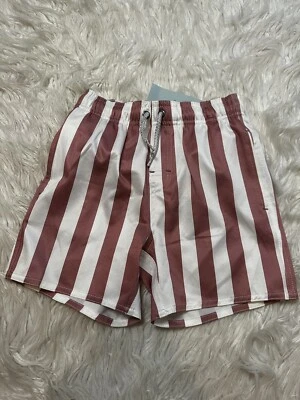 ¡NUEVO CON ETIQUETAS! Bañador The Class Club Talla 6-7 Bolsillos Rayas Elastizado Niños Foto 1 de 4