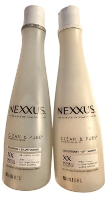 Nexxus Clean & Pure Shampoo and Conditioner 13.5 oz. New - Image 1 of 2