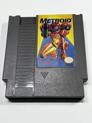 METROID NES Nintendo Original 1986 Game Cartridge - Tested Works USA/CAN - Image 1 of 4