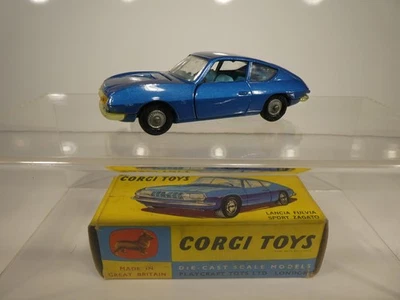 Corgi Toys 332 Lancia Fulvia Zagato Boxed Original - Excellent - Image 1 of 4