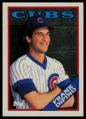 1988 Topps Tiffany #211 Frank DiPino Chicago Cubs - Image 1 of 2