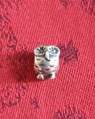 Pandora Mini Charm Anhänger Für Pandora Armband, Süße Eule - Bild 1 von 3