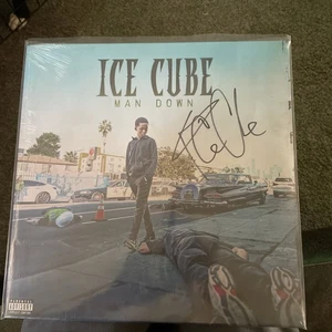 ICE CUBE – MAN DOWN **2024**Signed 1st Pressing** 2 LP **New Sealed*autographed - Picture 1 of 3
